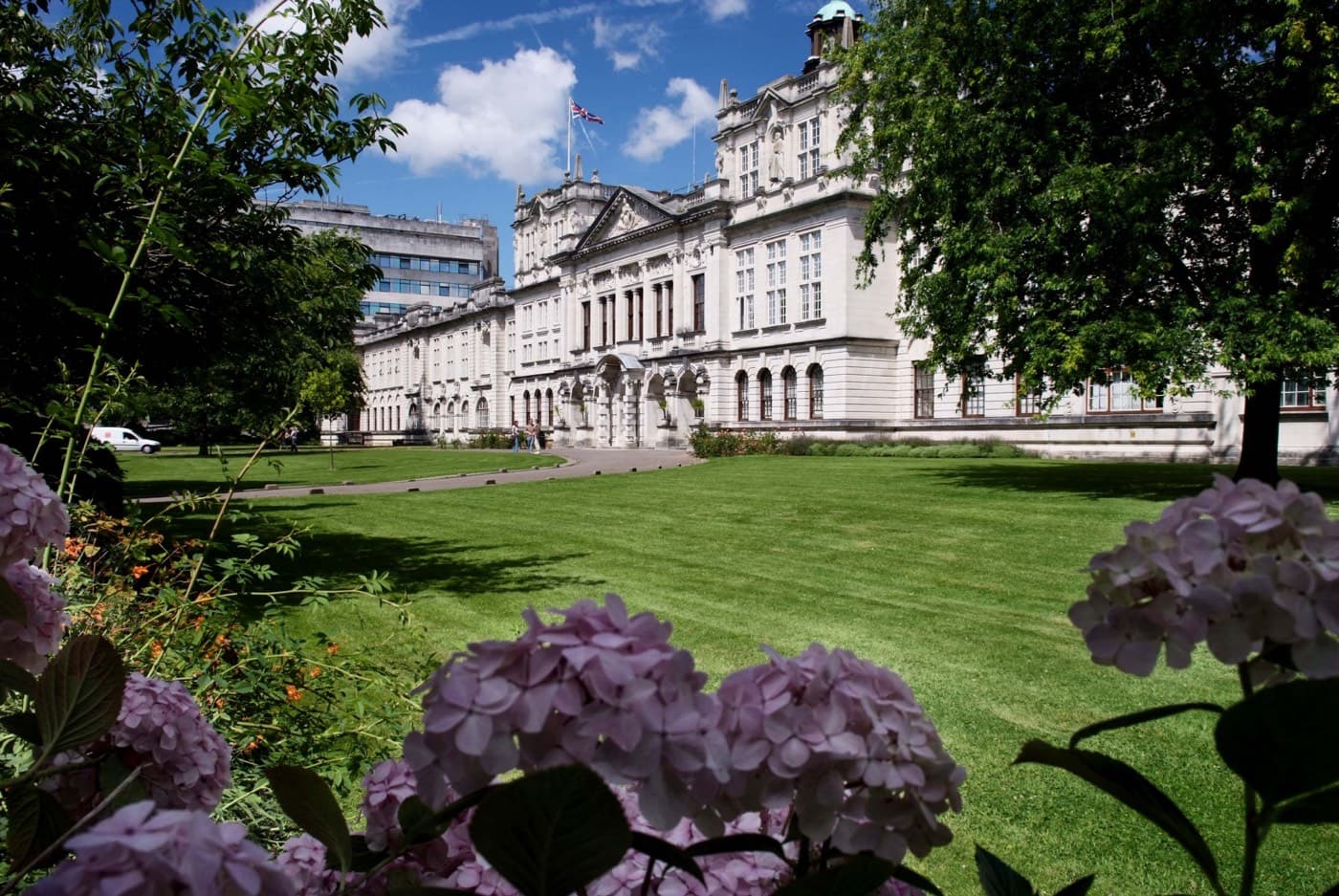 Cardiff Metropolitan University kampüsünden bir görünüm