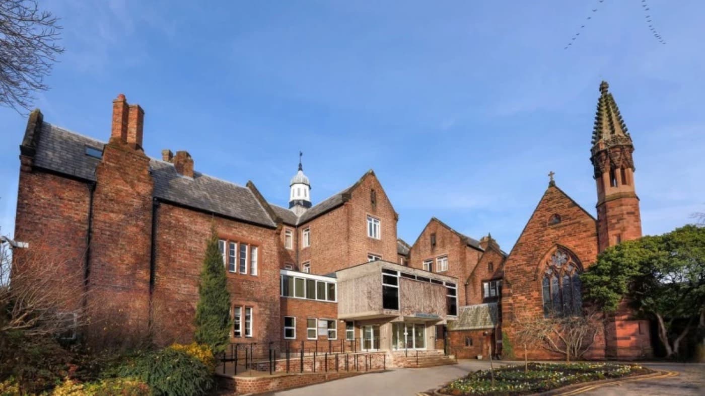 University of Chester kampüsünden bir görünüm