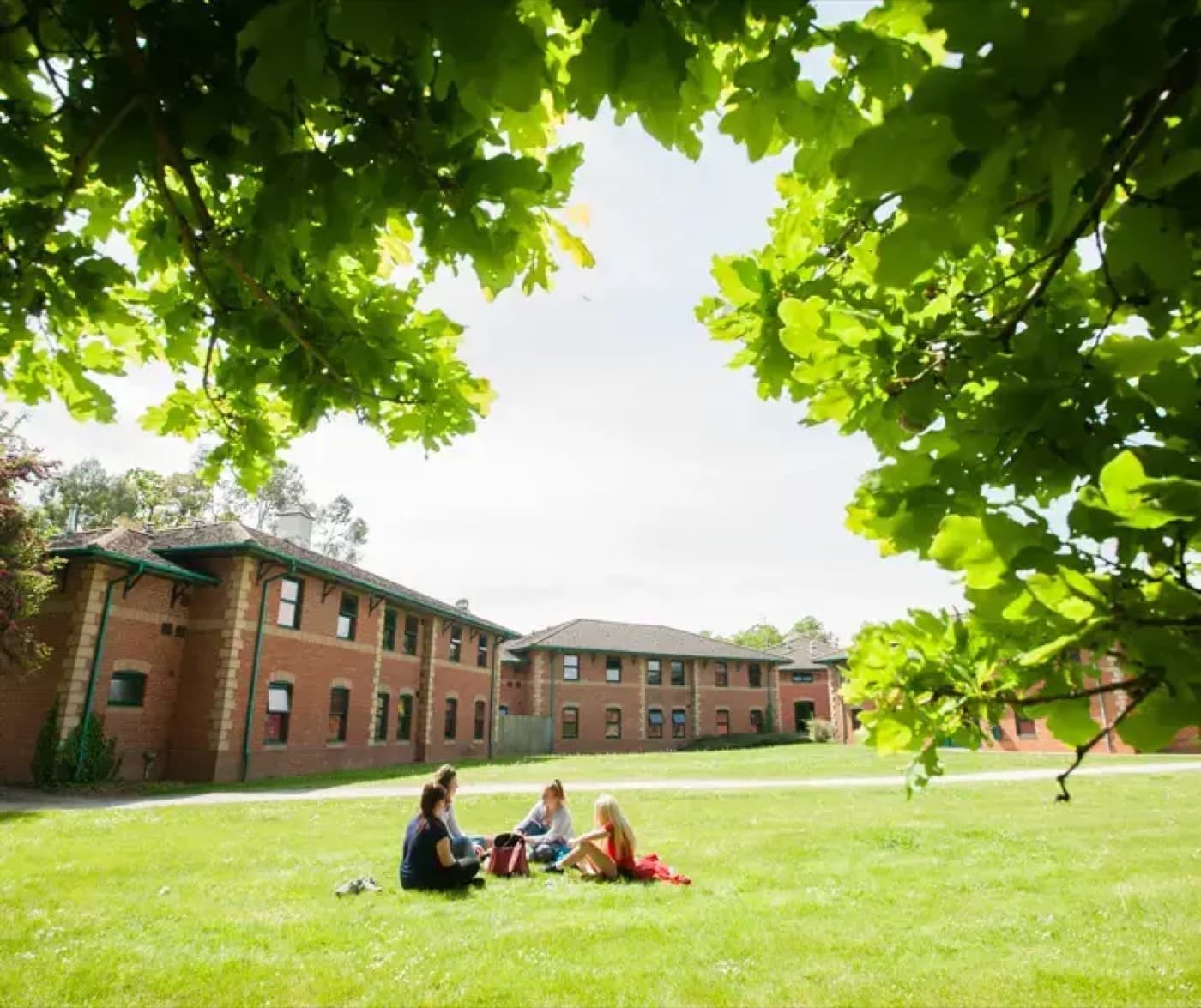 Hartpury University kampüsünden bir görünüm, Gloucestershire
