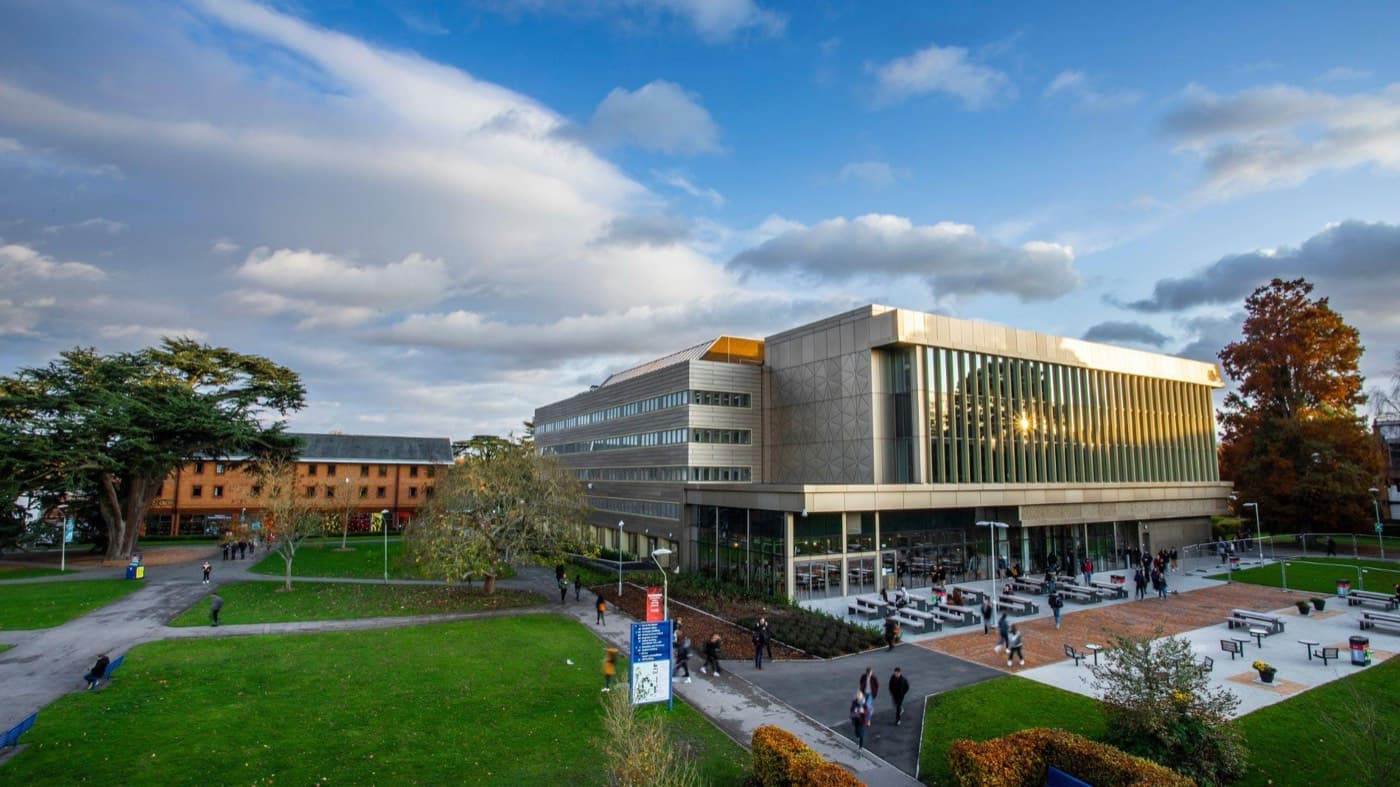 University of Reading kampüsünden bir görünüm
